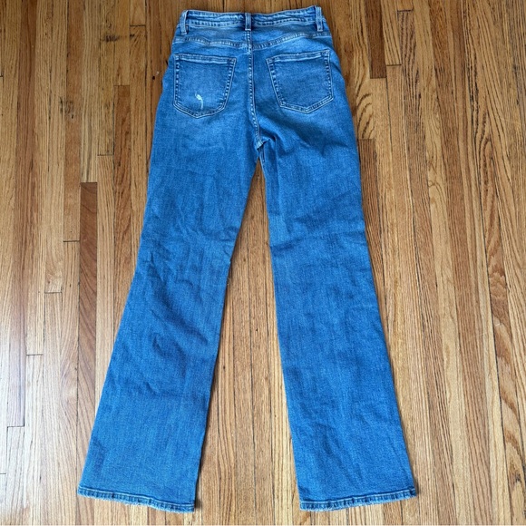 Flying Monkey High-Rise Distressed Bootcut Jeans - Picture 2 of 4